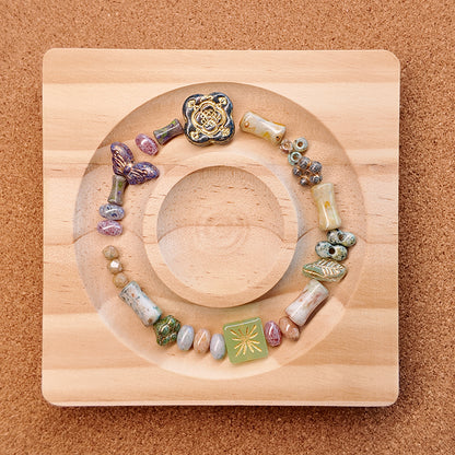 NEW ARRIVAL! [C1 Open-in-Live] Czech Style Retro Beads Lucky Bags for DIY Bracelets