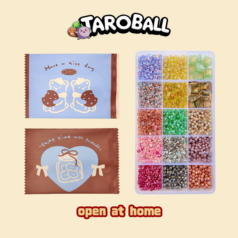 NEW ARRIVAL! [C2 Open-at-home] Czech Style Retro Beads Lucky Bags for DIY Bracelets