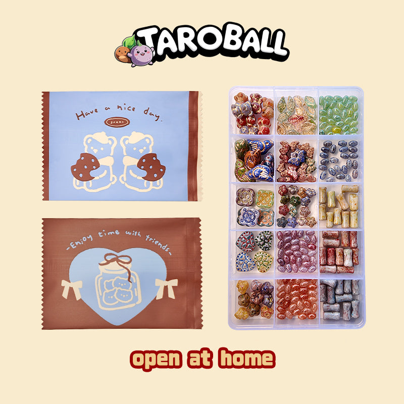 NEW ARRIVAL! [C2 Open-at-home] Czech Style Retro Beads Lucky Bags for DIY Bracelets