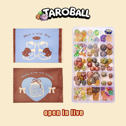 NEW ARRIVAL! [C1 Open-in-Live] Czech Style Retro Beads Lucky Bags for DIY Bracelets