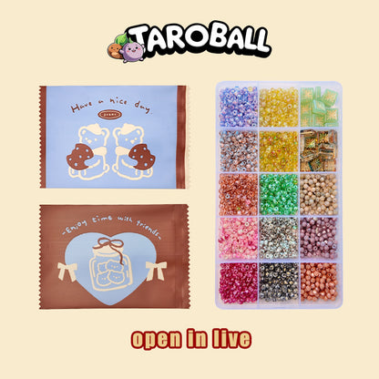 NEW ARRIVAL! [C1 Open-in-Live] Czech Style Retro Beads Lucky Bags for DIY Bracelets