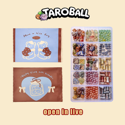 NEW ARRIVAL! [C1 Open-in-Live] Czech Style Retro Beads Lucky Bags for DIY Bracelets