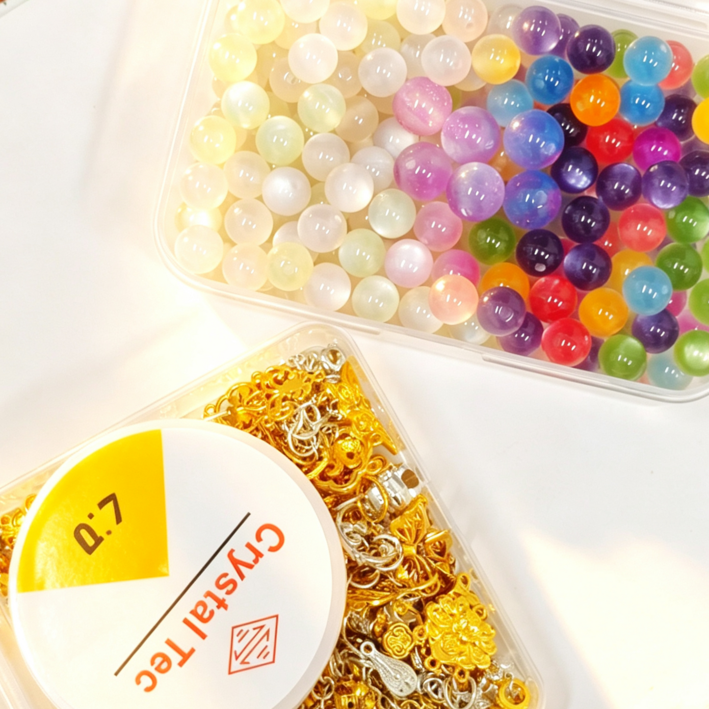 [Combo]Open-in-Live Resin Beads + Color-Changing Beads