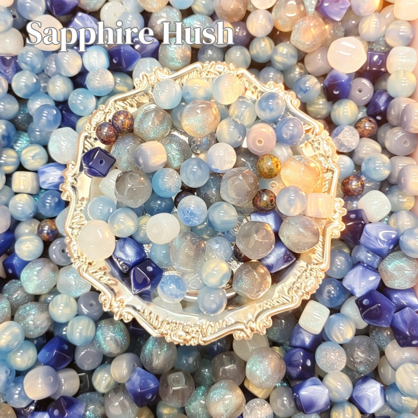 Aesthetic Vibe Color‑Curated Theme Beads | Resin & Glass By Ounce