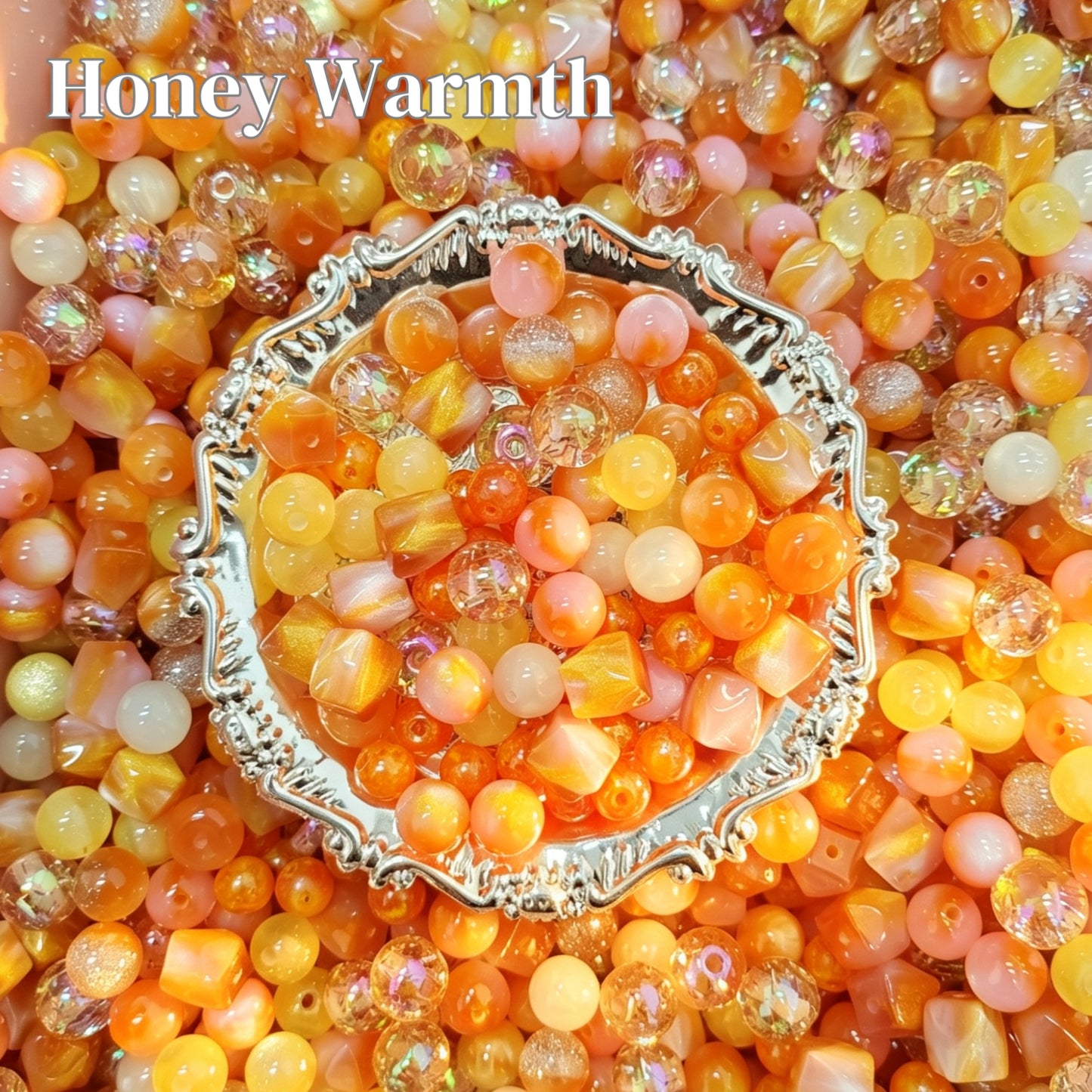 Aesthetic Vibe Color‑Curated Theme Beads | Resin & Glass By Ounce