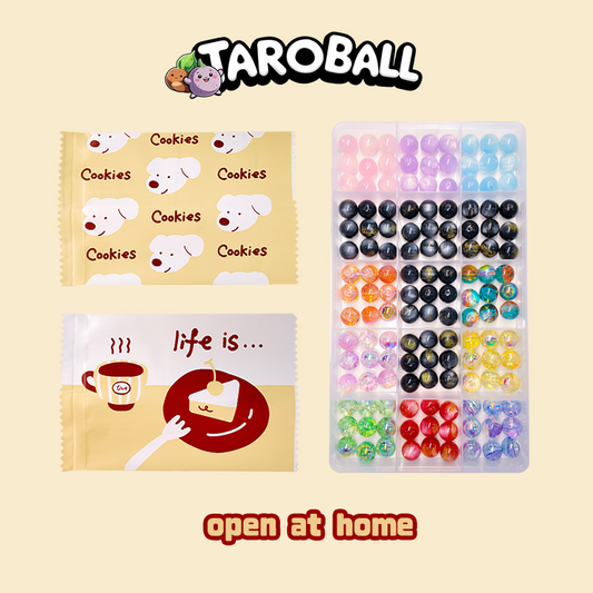 [A2 Open-at-Home] Glass and Resin Beads Lucky Bags for DIY Bracelets