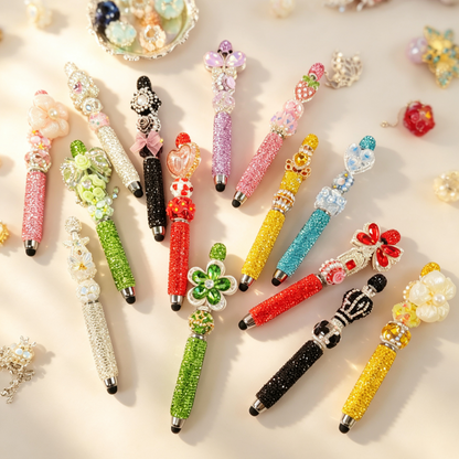 Handmade DIY Pen Set | Pens+ Pen Beads+ Topper+ Extenders