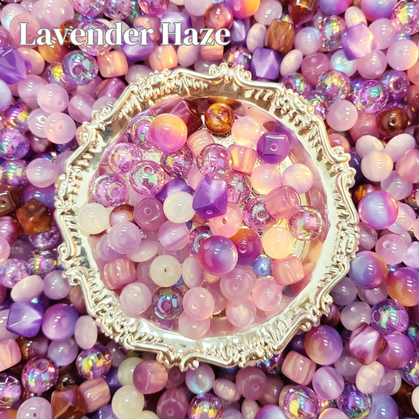 Aesthetic Vibe Color‑Curated Theme Beads | Resin & Glass By Ounce