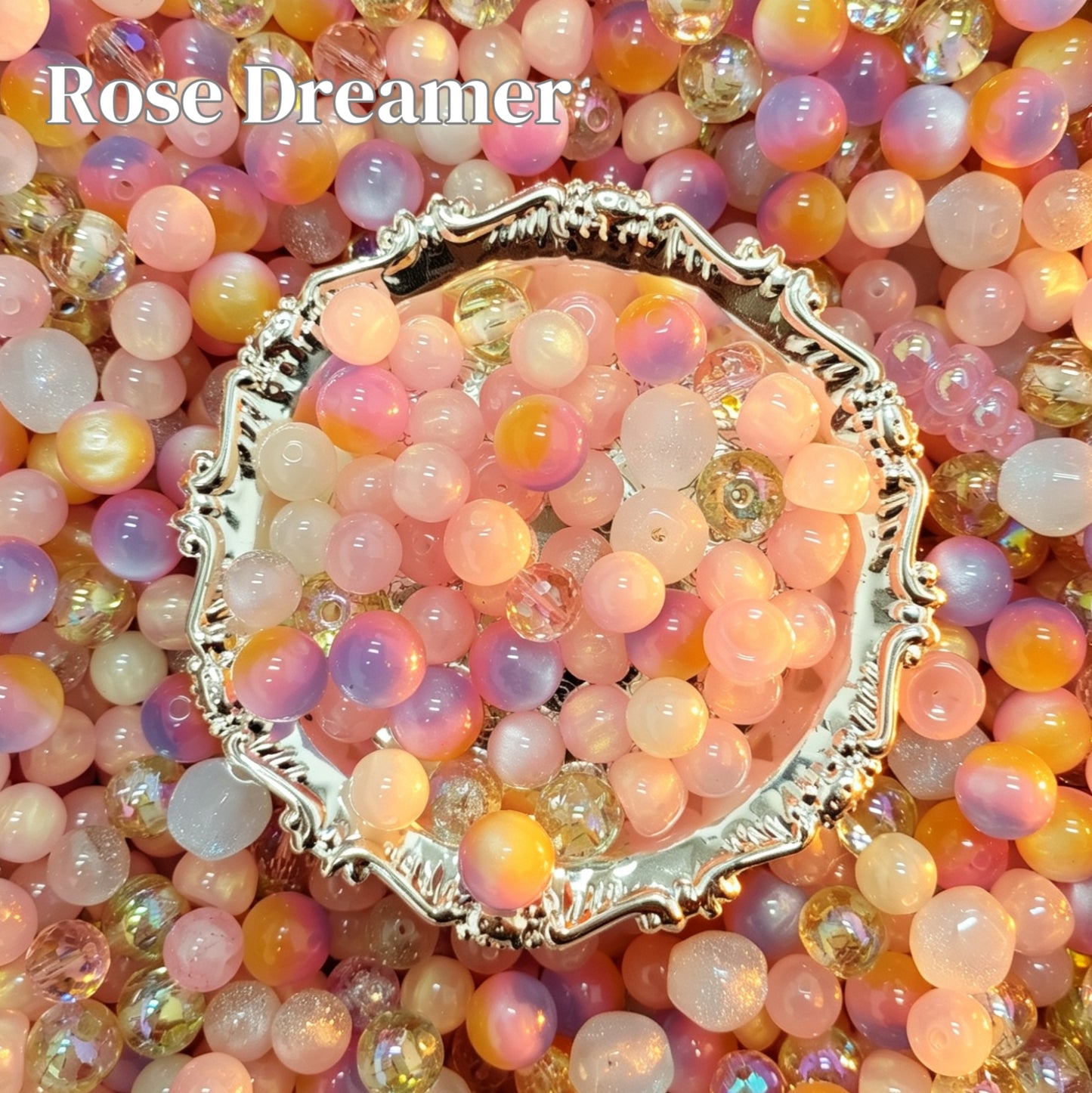 Aesthetic Vibe Color‑Curated Theme Beads | Resin & Glass By Ounce