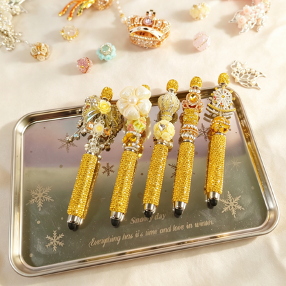 Handmade DIY Pen Set | Pens+ Pen Beads+ Topper+ Extenders